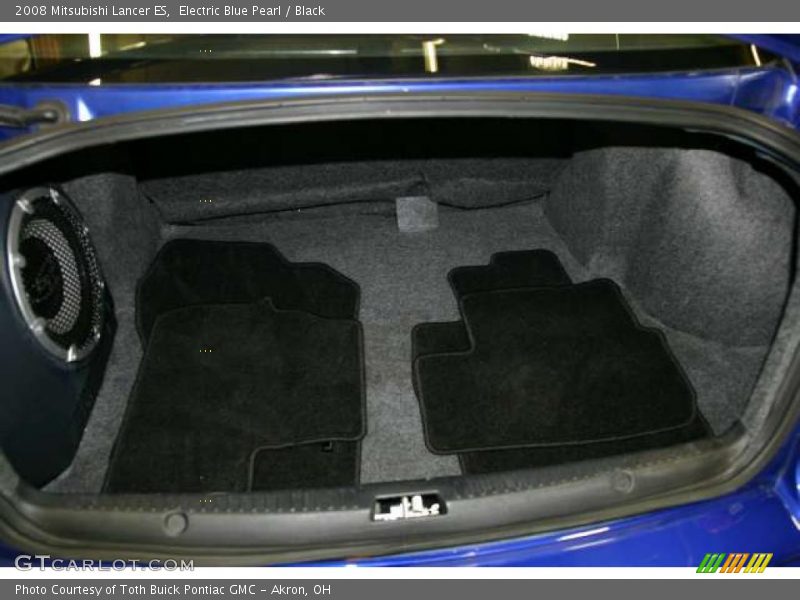 Electric Blue Pearl / Black 2008 Mitsubishi Lancer ES