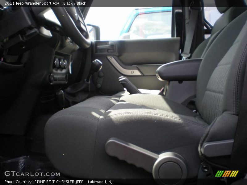 Black / Black 2011 Jeep Wrangler Sport 4x4