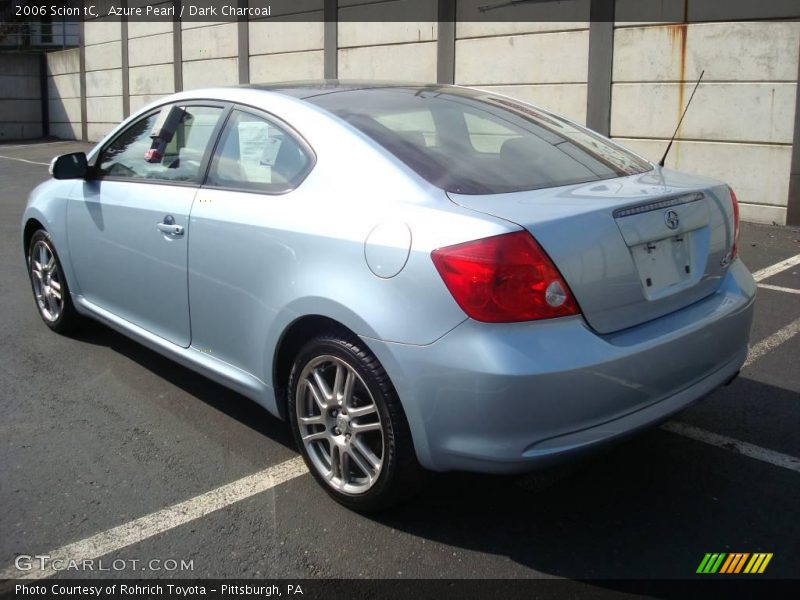 Azure Pearl / Dark Charcoal 2006 Scion tC