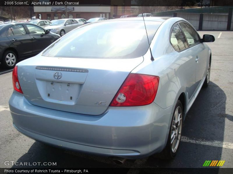 Azure Pearl / Dark Charcoal 2006 Scion tC