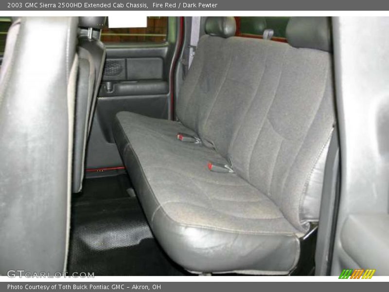 Fire Red / Dark Pewter 2003 GMC Sierra 2500HD Extended Cab Chassis