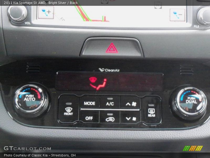 Controls of 2011 Sportage SX AWD