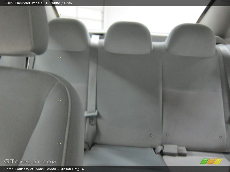 White / Gray 2009 Chevrolet Impala LT