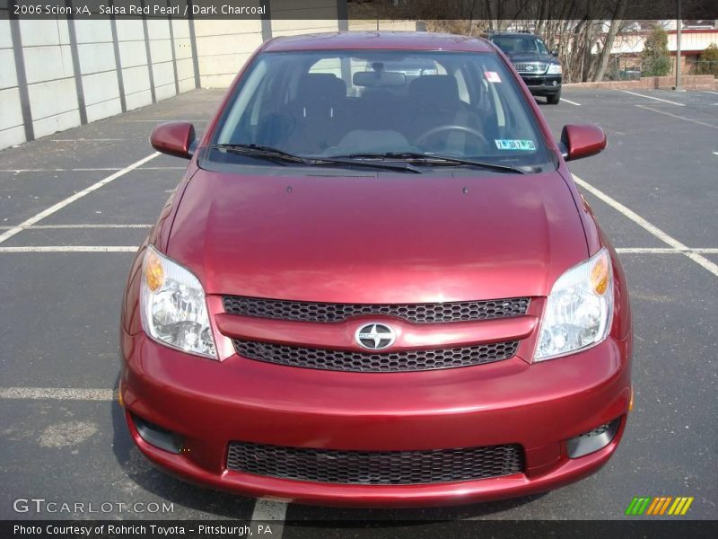 Salsa Red Pearl / Dark Charcoal 2006 Scion xA