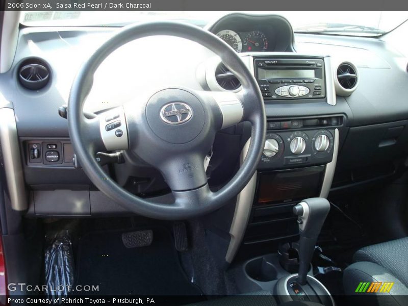 Salsa Red Pearl / Dark Charcoal 2006 Scion xA