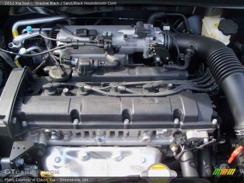  2011 Soul ! Engine - 2.0 Liter DOHC 16-Valve CVVT 4 Cylinder