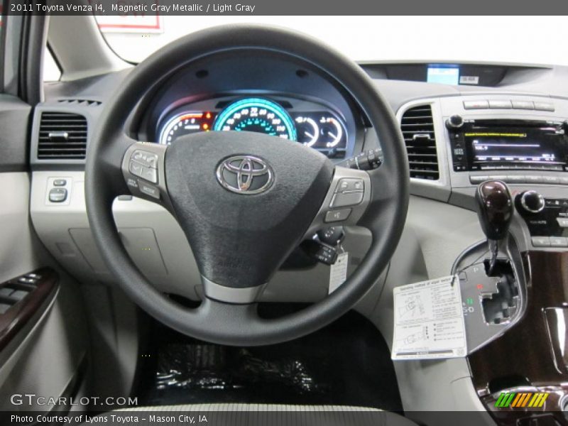 Magnetic Gray Metallic / Light Gray 2011 Toyota Venza I4
