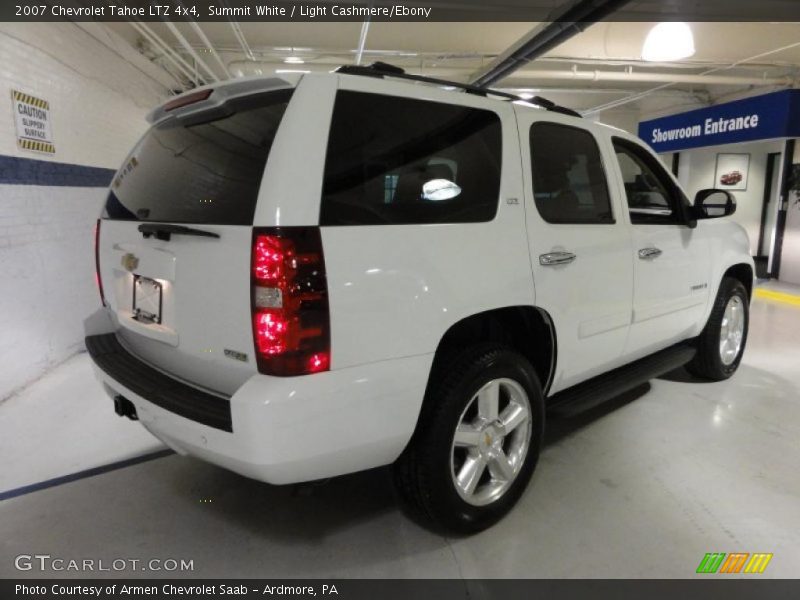 Summit White / Light Cashmere/Ebony 2007 Chevrolet Tahoe LTZ 4x4