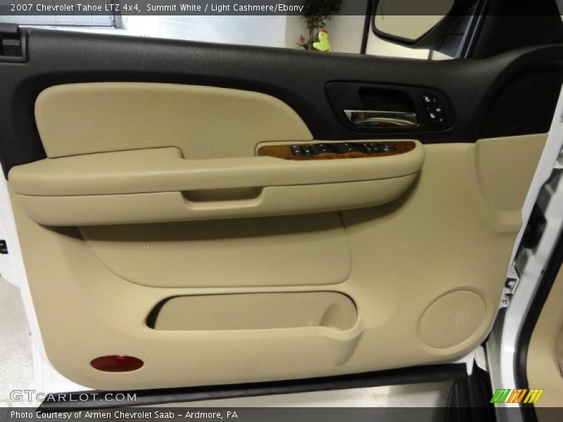 Summit White / Light Cashmere/Ebony 2007 Chevrolet Tahoe LTZ 4x4