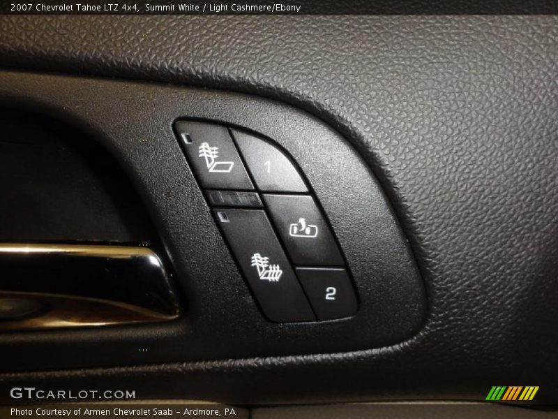 Summit White / Light Cashmere/Ebony 2007 Chevrolet Tahoe LTZ 4x4