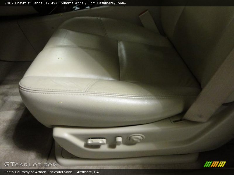 Summit White / Light Cashmere/Ebony 2007 Chevrolet Tahoe LTZ 4x4