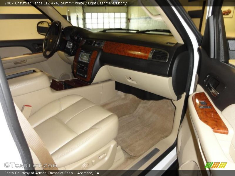 Summit White / Light Cashmere/Ebony 2007 Chevrolet Tahoe LTZ 4x4