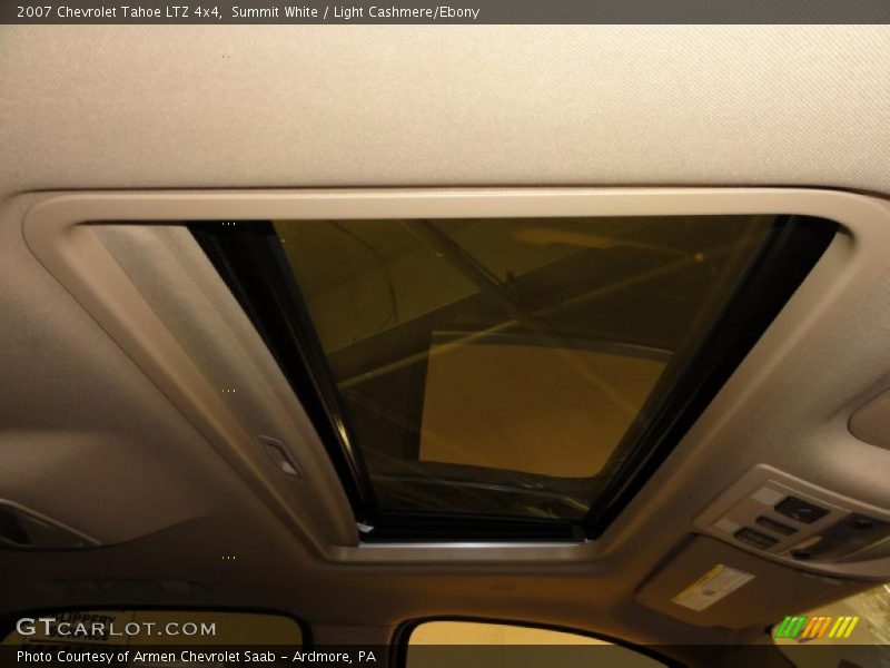 Summit White / Light Cashmere/Ebony 2007 Chevrolet Tahoe LTZ 4x4