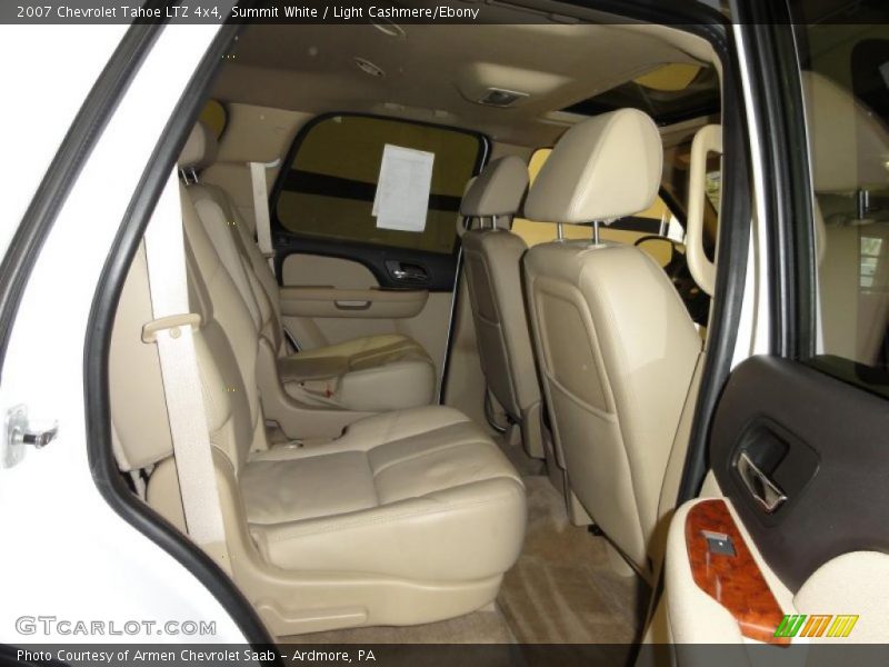 Summit White / Light Cashmere/Ebony 2007 Chevrolet Tahoe LTZ 4x4
