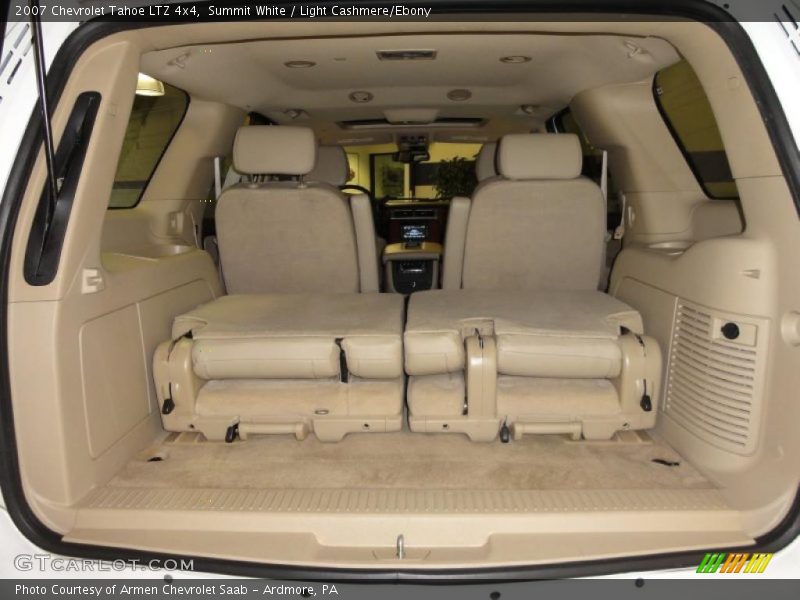 Summit White / Light Cashmere/Ebony 2007 Chevrolet Tahoe LTZ 4x4