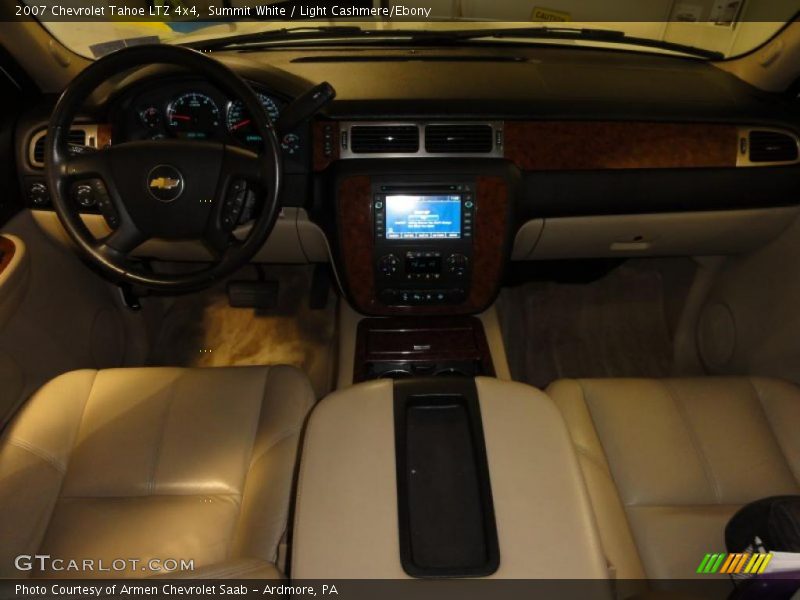 Summit White / Light Cashmere/Ebony 2007 Chevrolet Tahoe LTZ 4x4