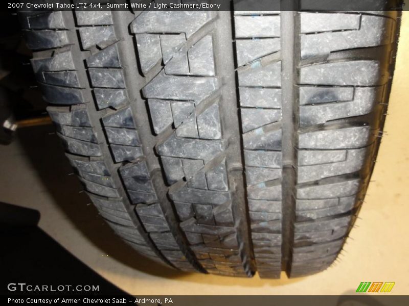 Summit White / Light Cashmere/Ebony 2007 Chevrolet Tahoe LTZ 4x4