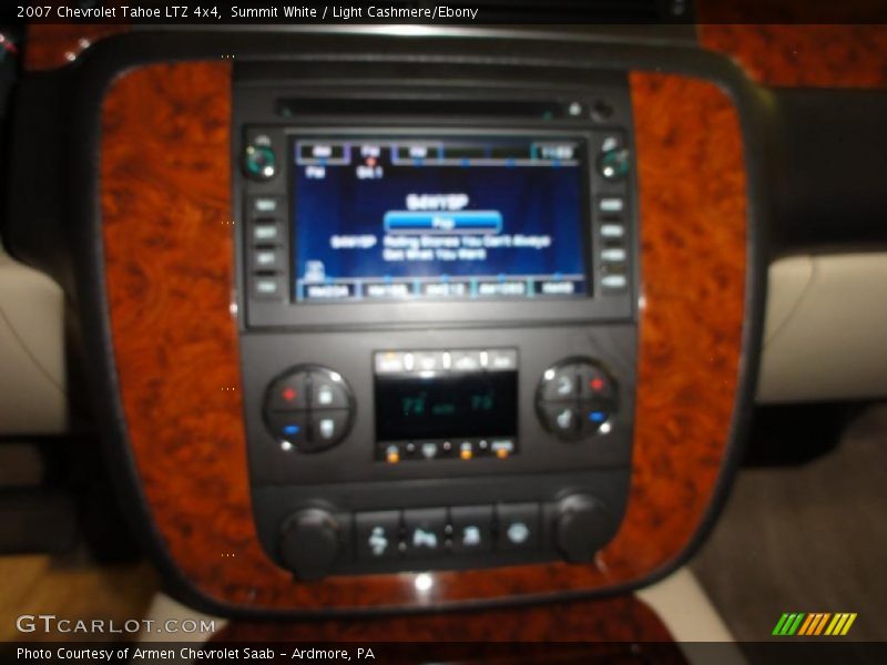 Summit White / Light Cashmere/Ebony 2007 Chevrolet Tahoe LTZ 4x4