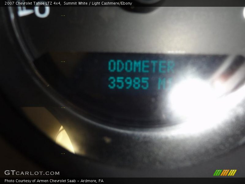 Summit White / Light Cashmere/Ebony 2007 Chevrolet Tahoe LTZ 4x4