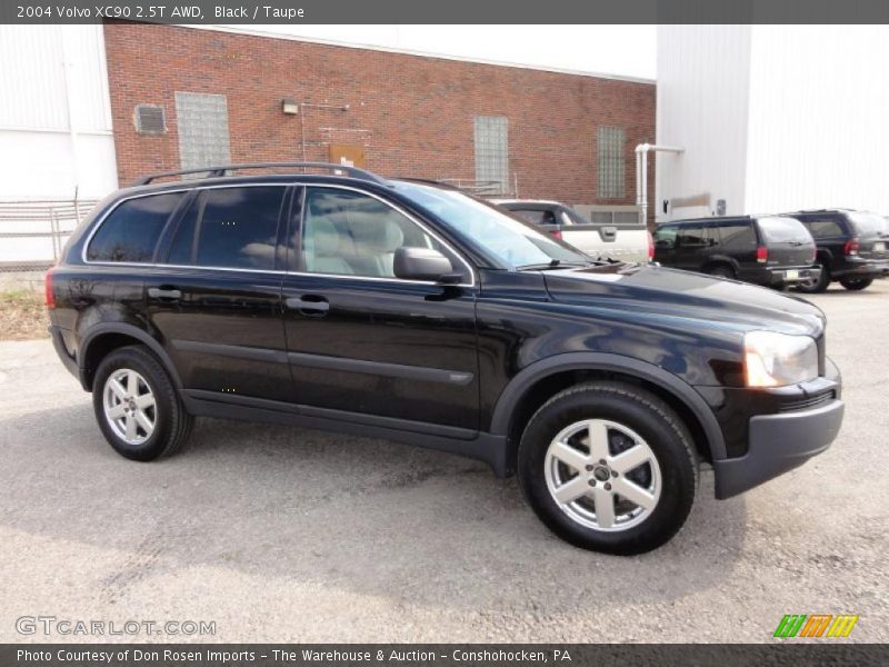 Black / Taupe 2004 Volvo XC90 2.5T AWD