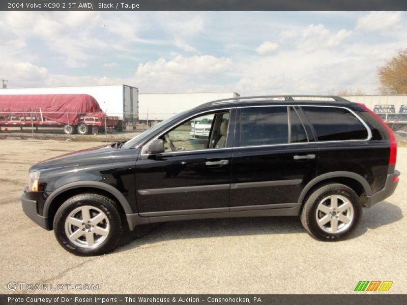 Black / Taupe 2004 Volvo XC90 2.5T AWD