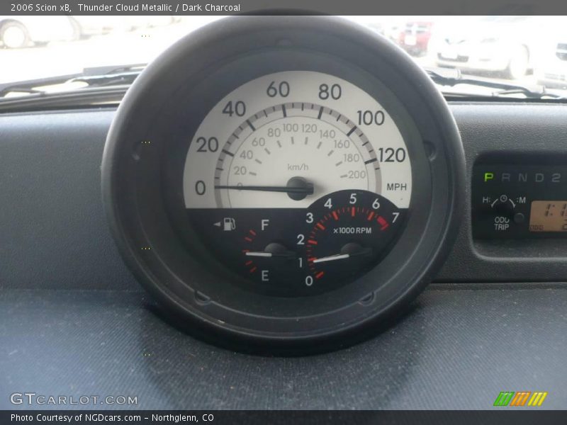 Thunder Cloud Metallic / Dark Charcoal 2006 Scion xB