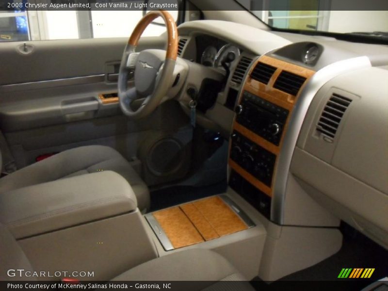 Cool Vanilla / Light Graystone 2008 Chrysler Aspen Limited