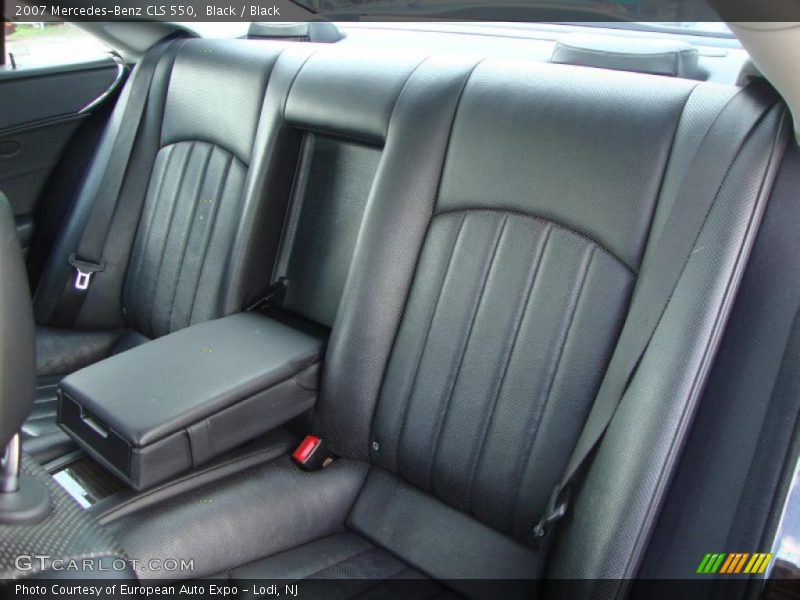 Black / Black 2007 Mercedes-Benz CLS 550