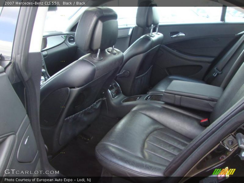 Black / Black 2007 Mercedes-Benz CLS 550