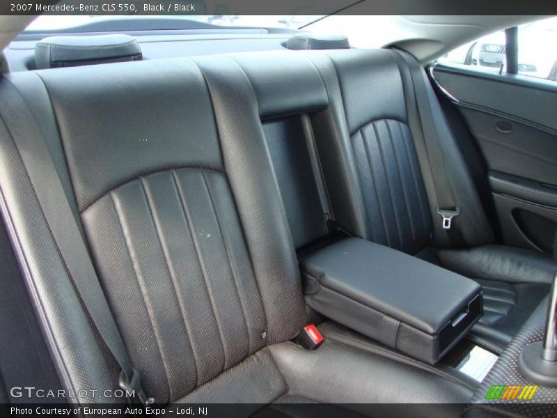 Black / Black 2007 Mercedes-Benz CLS 550