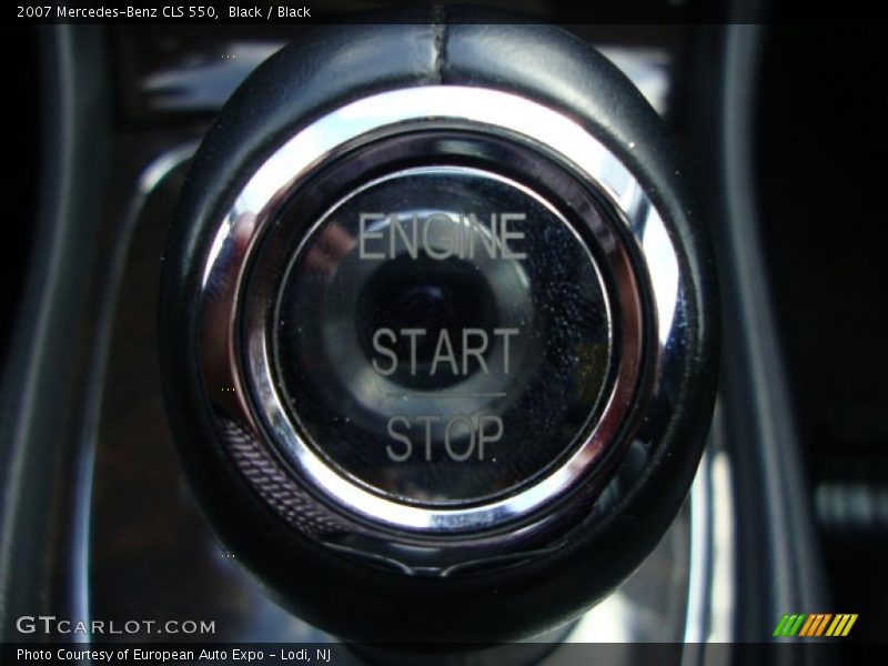 Black / Black 2007 Mercedes-Benz CLS 550