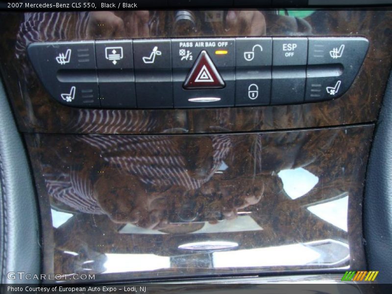 Black / Black 2007 Mercedes-Benz CLS 550