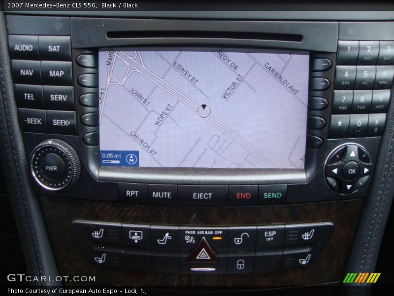 Black / Black 2007 Mercedes-Benz CLS 550