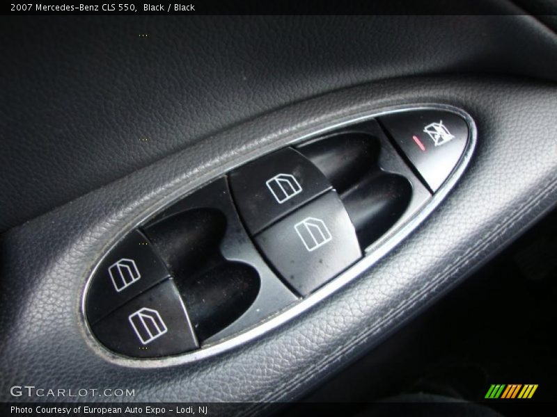 Black / Black 2007 Mercedes-Benz CLS 550