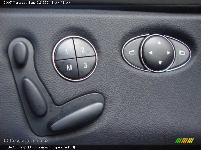Black / Black 2007 Mercedes-Benz CLS 550