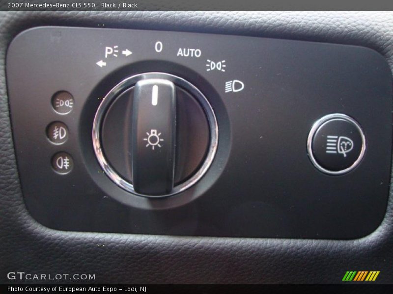 Black / Black 2007 Mercedes-Benz CLS 550