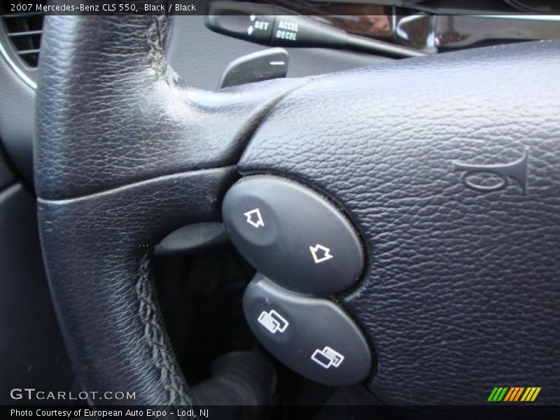 Black / Black 2007 Mercedes-Benz CLS 550