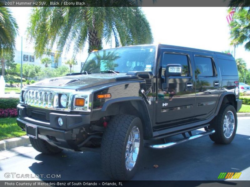 Black / Ebony Black 2007 Hummer H2 SUV