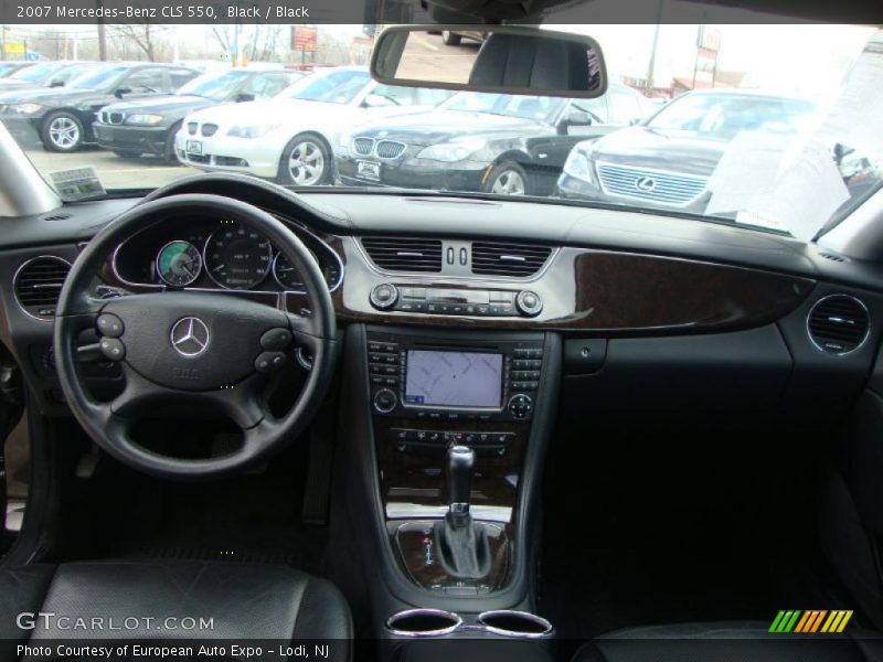 Black / Black 2007 Mercedes-Benz CLS 550