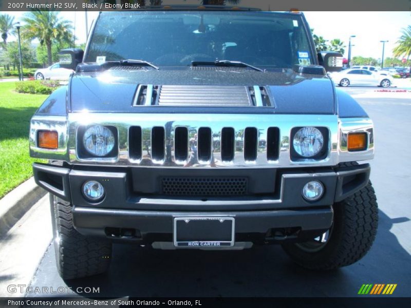 Black / Ebony Black 2007 Hummer H2 SUV