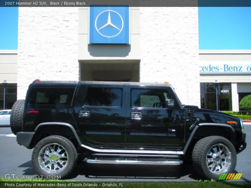 Black / Ebony Black 2007 Hummer H2 SUV
