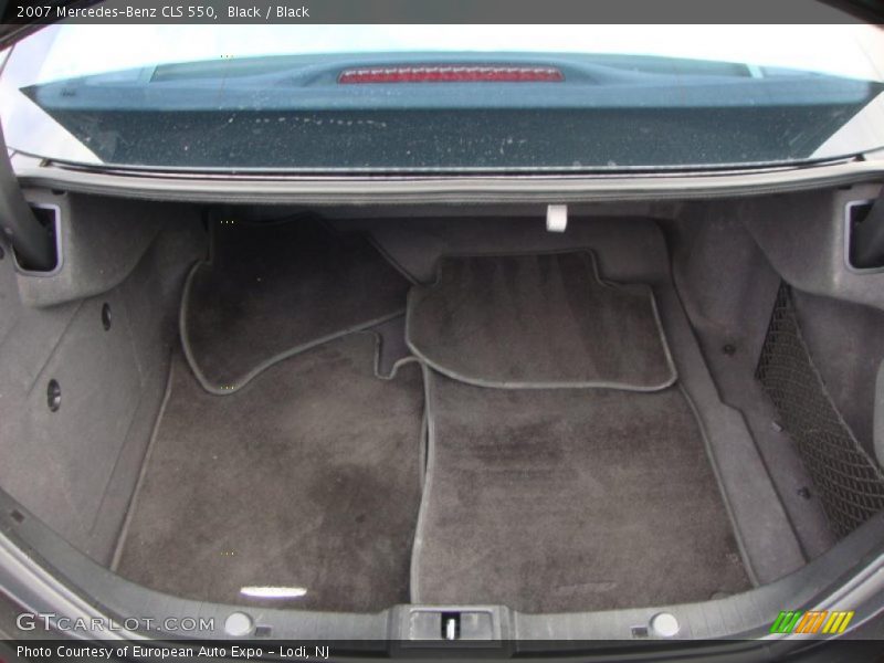 Black / Black 2007 Mercedes-Benz CLS 550
