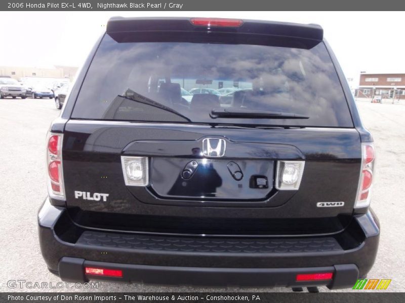 Nighthawk Black Pearl / Gray 2006 Honda Pilot EX-L 4WD