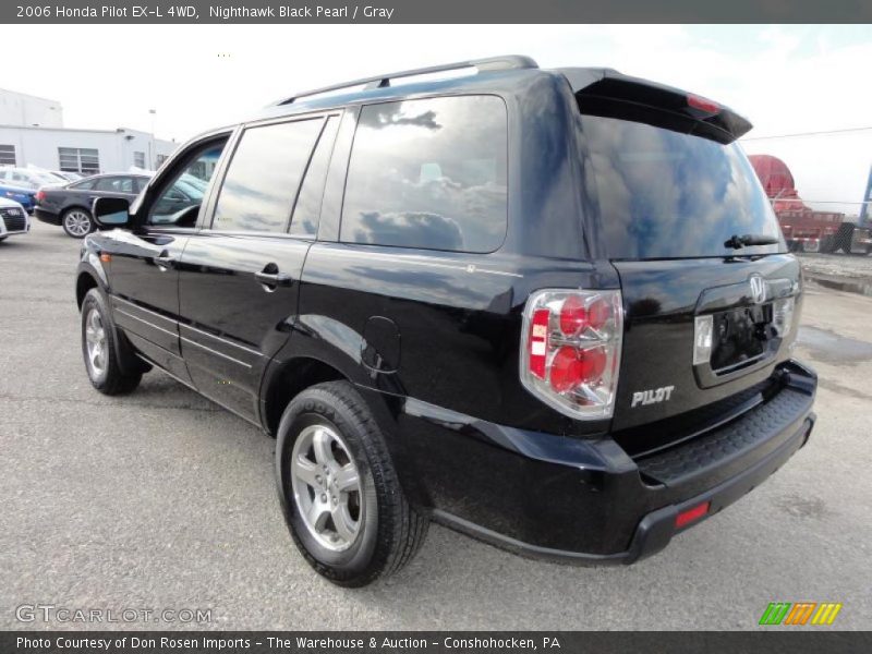 Nighthawk Black Pearl / Gray 2006 Honda Pilot EX-L 4WD