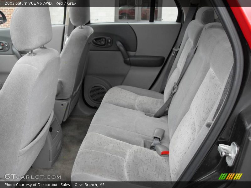 Red / Gray 2003 Saturn VUE V6 AWD
