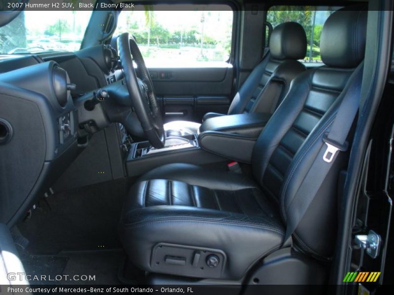 Black / Ebony Black 2007 Hummer H2 SUV