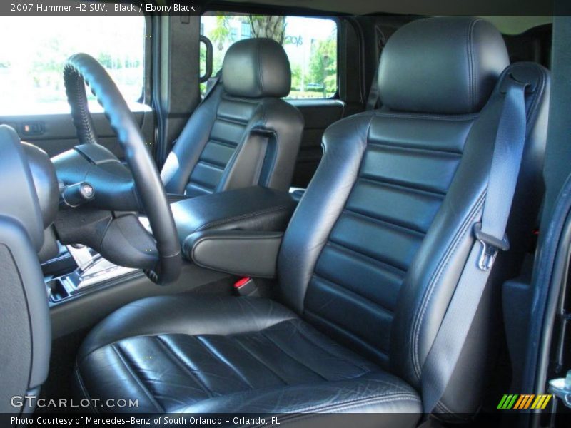 Black / Ebony Black 2007 Hummer H2 SUV