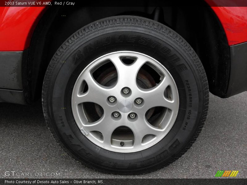 Red / Gray 2003 Saturn VUE V6 AWD