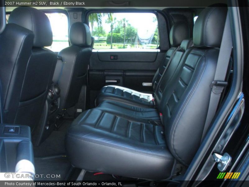 Black / Ebony Black 2007 Hummer H2 SUV