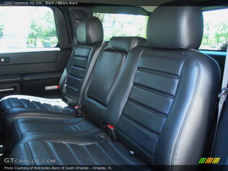 Black / Ebony Black 2007 Hummer H2 SUV